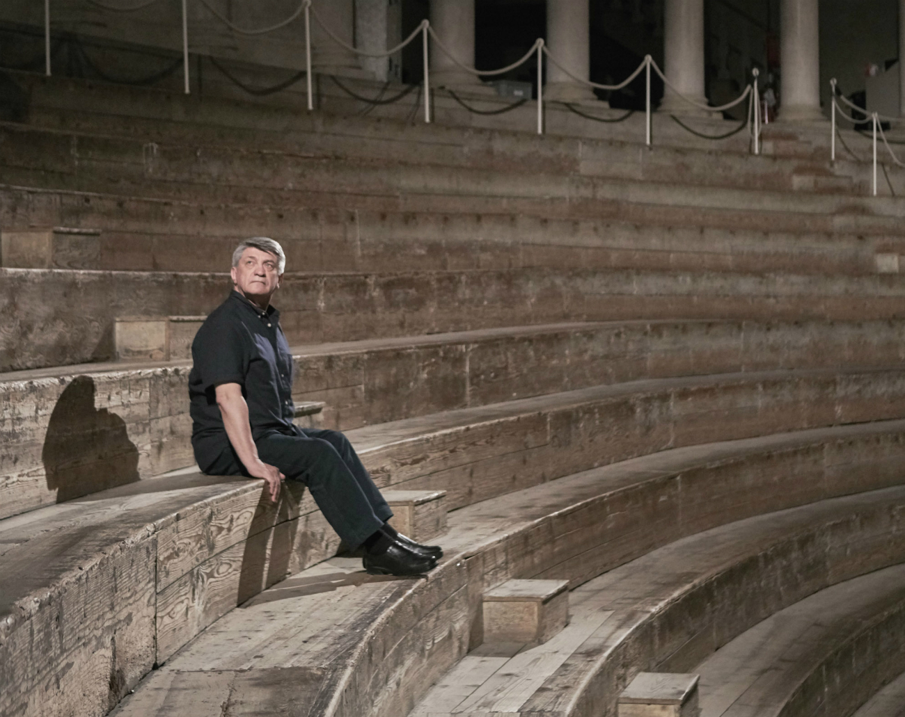 Aleksandr Sokurov al Teatro Olimpico di Vicenza. 