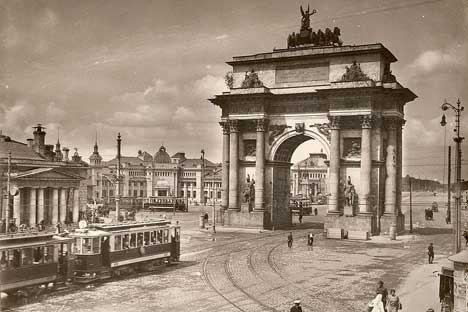 凱旋広場、1920年代＝写真提供：ウィキペディア