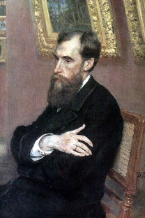 パーヴェル・トレチャコフの肖像（イリヤ・レーピン画、1883年）