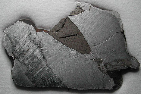シホテアリニ隕石落下　写真提供：wikipedia.org