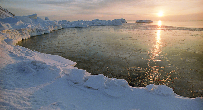 数千キロメートルも離れたアジア太平洋地域の国々までもが、北極に関心を示し、北極圏プロジェクトに参加しようとしている　＝ロシア通信撮影