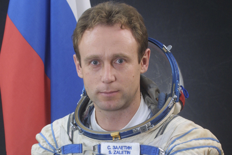 宇宙飛行士のセルゲイ・ザレチンさん　写真提供：ESA