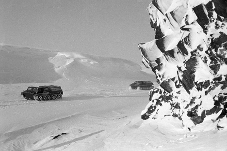 チェリュースキン岬、1972年＝ロマン・デニーソフ撮影／ロシア通信