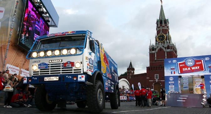 2013年はロシアのモータースポーツにとって、史上もっとも成功した年だっただろう=タス通信撮影