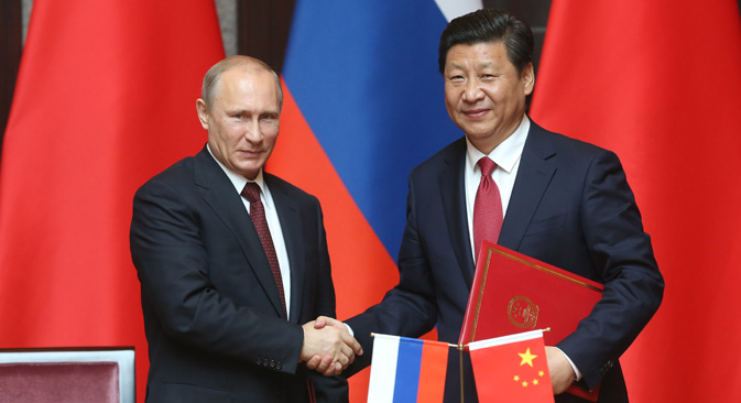 Der Staatsbesuch Putins in China könnte der Beginn einer Annäherung sein. Foto: Konstantin Sawraschin / Rossijskaja Gaseta