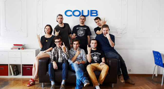 「Coub」のチーム＝写真提供：Coub.com