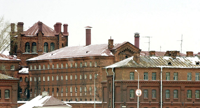 刑務所「クレストィ」は1892年、囚人自身によって建築された。＝タス通信