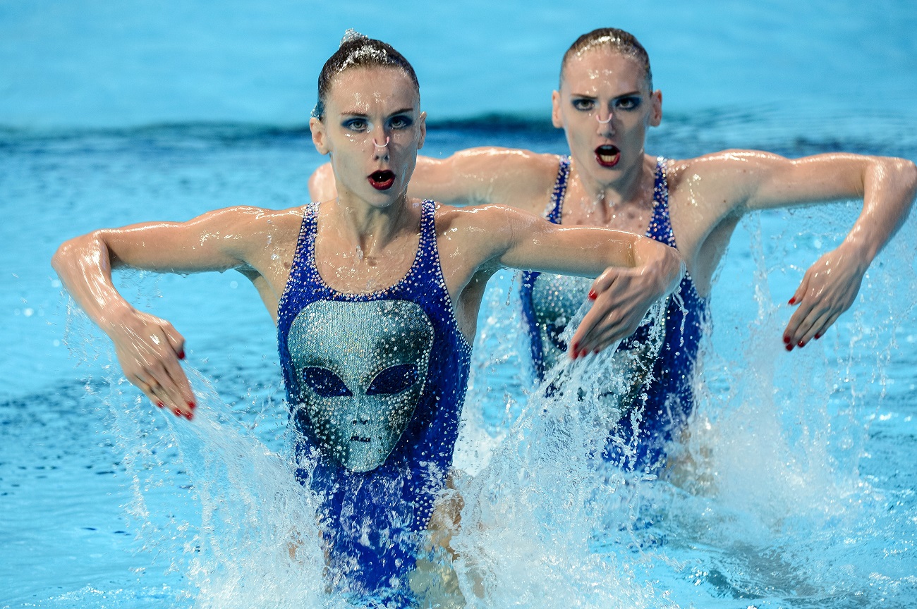 In Russland nennt man sie Meerjungfrauen, weil die beiden mindestens acht Stunden pro Tag im Schwimmbad verbringen. So hieß auch ihr Programm in der freien Kür für Rio.