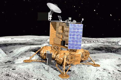 Апаратот „Луна-Глоб“. Извор: Press Photo.