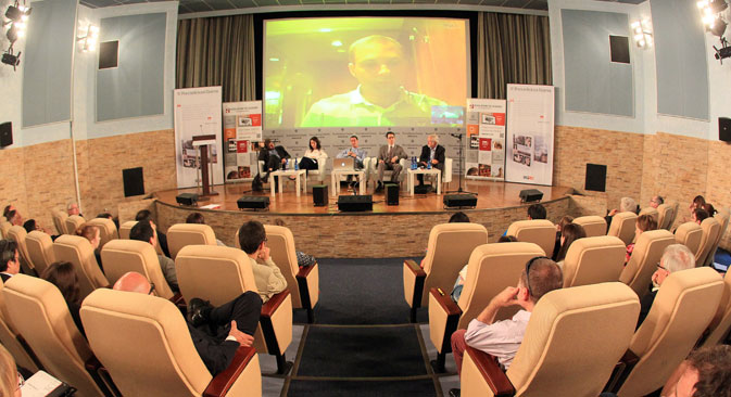 Претставниците на најголемите светски весници се собраа во Москва на 26 и 27 јуни на петтата средба на партнерите на проектот Russia Beyond the Headlines, во кој влегува и „Руска реч на македонски“.