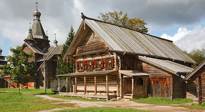 Музејот „Витославлици“ кај Велики Новгород. Извор: ТАСС