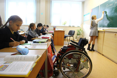 Према новом закону „О образовању“ практично све руске школе треба да постану инклузивне. Извор: PhotoXPress.
