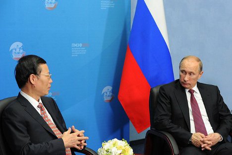 Владимир Путин је такође истакао и добре изгледе Русије и Кине за сарадњу у области високих технологија. Извор: kremlin.ru.