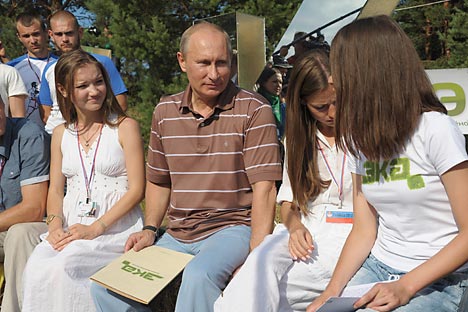  Ruski predsjednik Vladimir Putin na forumu mladih Seliger 2012. Izvor: Reuters / Vostock Photo.