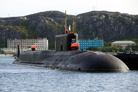 Управо у време неуспелог пробног лансирања „Булаве“ нуклеарна подморница „Јуриј Долгоруки“, пројектована и изграђена управо за овај тип ракете, дошла је на место сталне дислокације на Колском полуострву. Извор: ИТАР-ТАСС.