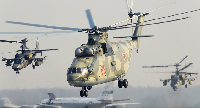 Тешки транспортни хеликоптер Ми-26. Извор: „Хеликоптери Русије“.