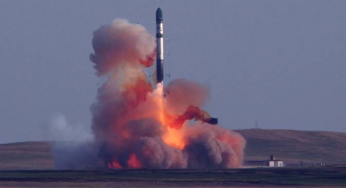 И после 50 година од увођења у војну употребу, ракета Р-36М2 и даље је спремна да дејствује. Извор: mil.ru.