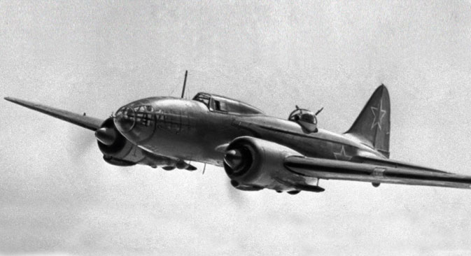 Совјетски пилоти су бомбардовали Берлин бомбардерима Ил-4. Извор: РИА „Новости“.