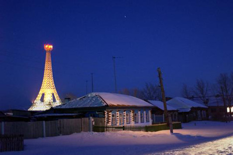 Село Париз у Чељабинској Области на Јужном Уралу.