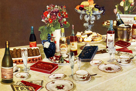 У СССР-у циљ исхране био је да совјетским грађанима обезбеди хранљиве састојке потребне за изградњу боље будућности. Извор: Press Photo.