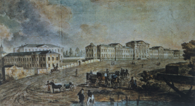 Fjodor Jakovljevič Alekseev (1753.-1824.): Vojna bolnica u Lefortovu (Moskva). Izvor: RIA Novosti