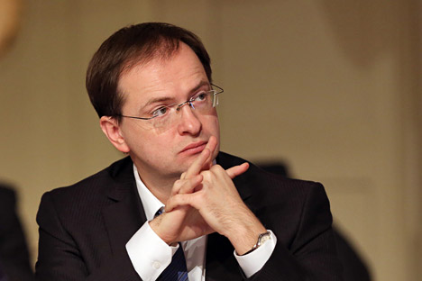 Menteri Budaya Rusia Vladimir Medinsky.