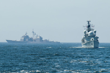 Forças navais de superfície da frota estão no Ártico desde meados de 2012 Foto: mil.ru
