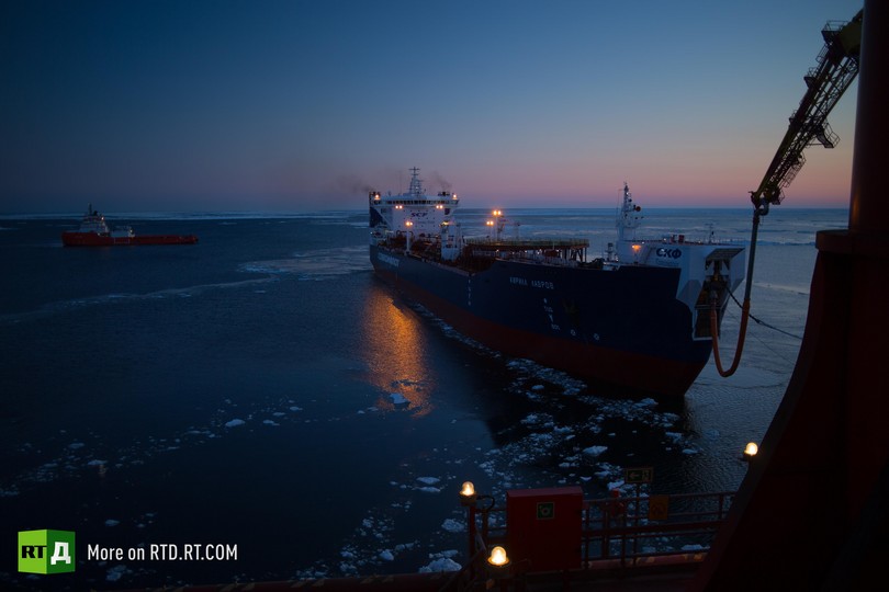 life on Arctic oil platform