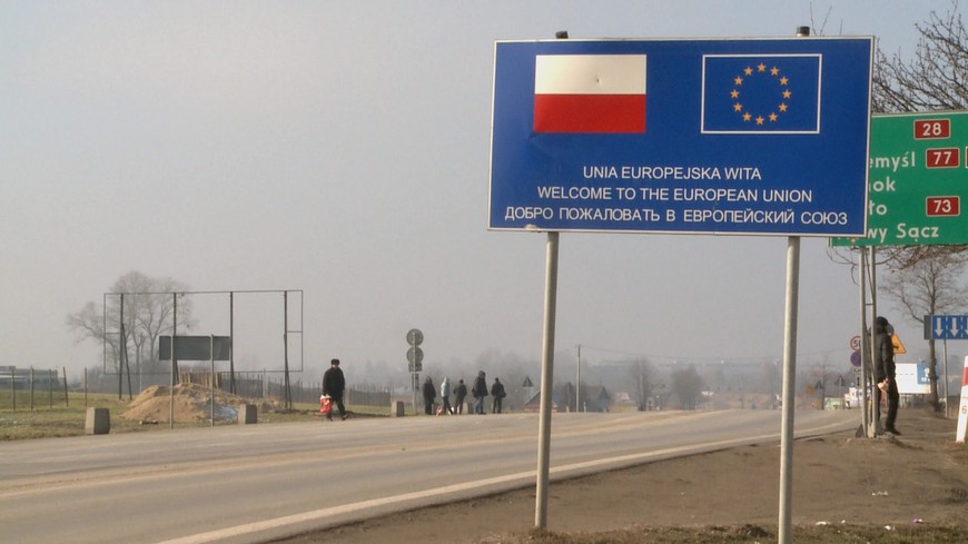Ukrainian migrants in Poland