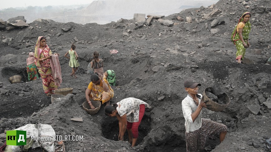 Coal pollution Jharia