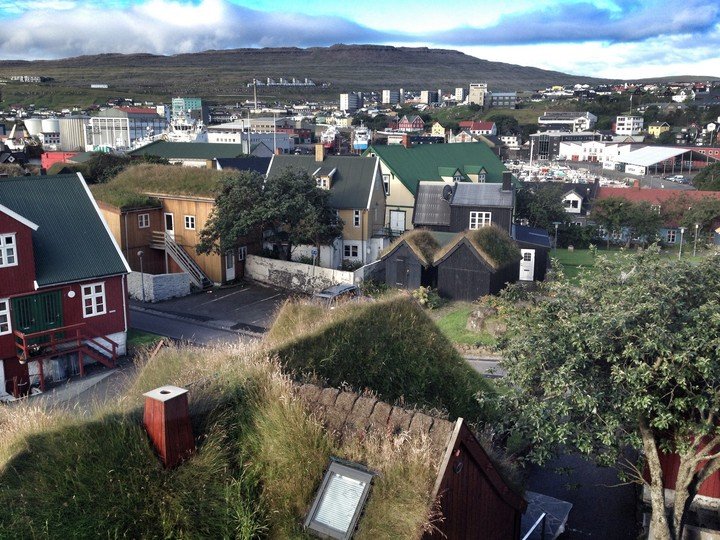 Killing whales tradition on Faroe Islands