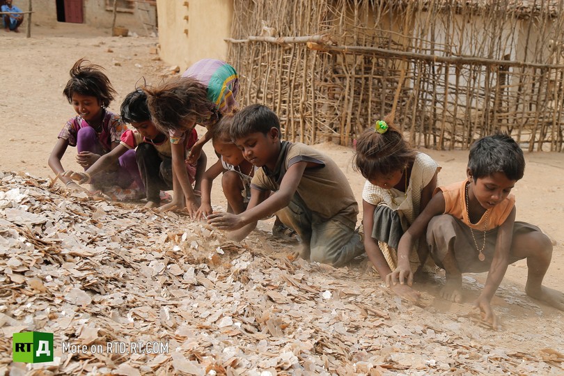 child labour mica India