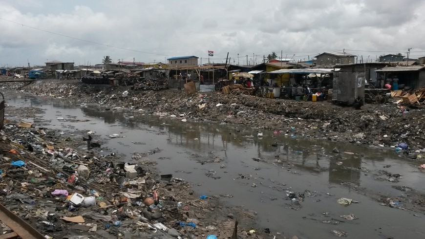 e waste dump in Agbobloshie, Ghana