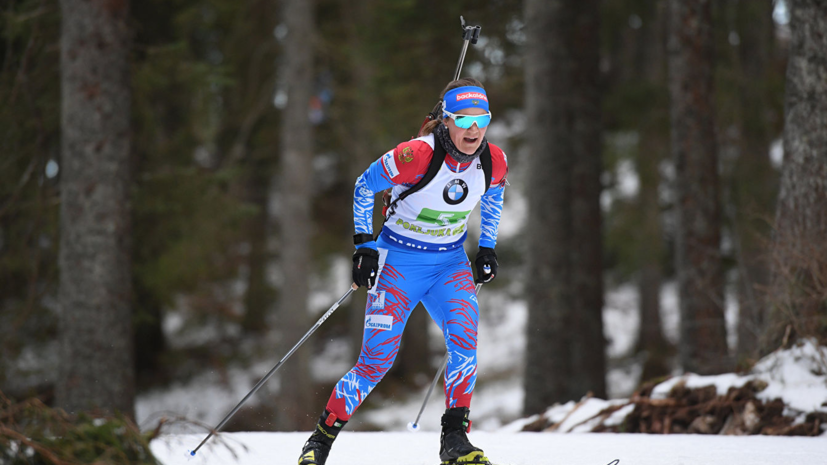 Юрлова-Перхт расстроена своим промахом в спринте на этапе КМ в Оберхофе