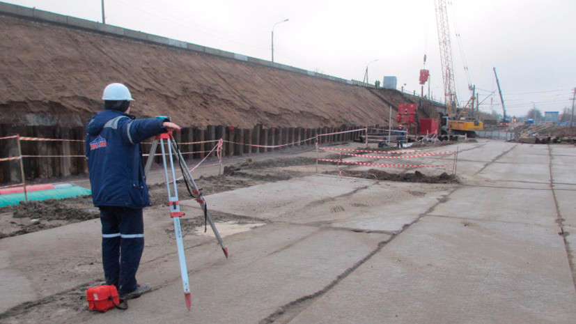 Реконструкцию Гореловского путепровода в Петербурге планируют завершить в августе 2019 года