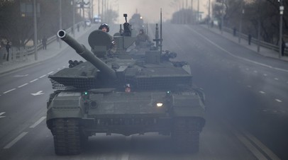 Российская армия задействовала в спецоперации танк Т-90М Прорыв