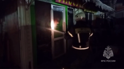 В Самарской области ликвидировали пожар на рынке