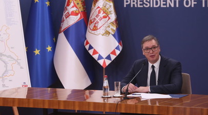 Президент Сербии Вучич поблагодарил Россию за поддержку по Косову на международной арене