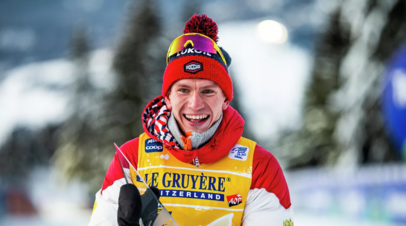 Большунов выиграл скиатлон на шестом этапе Кубка России